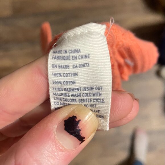 AMERICAN EAGLE Women’s Size Petite Small Coral Knit Sweater - Picture 3 of 4